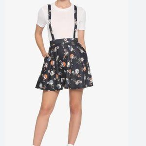 Hot Topic Haikyu Skirt with Suspenders